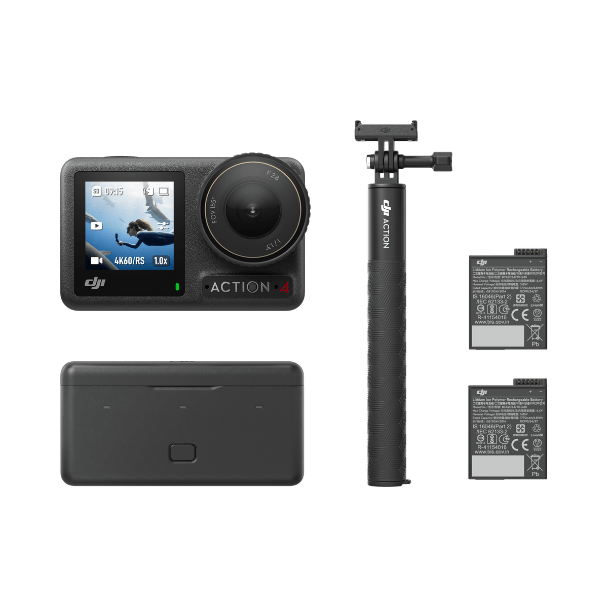 Cámara de acción Osmo Action 4 DJI