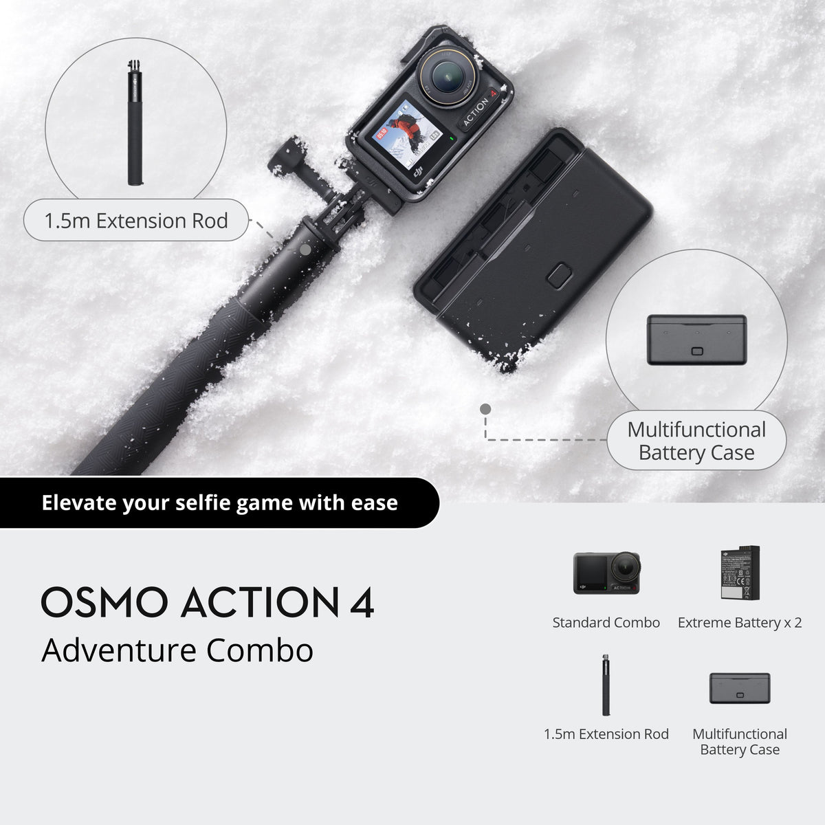 Cámara de acción Osmo Action 4 DJI