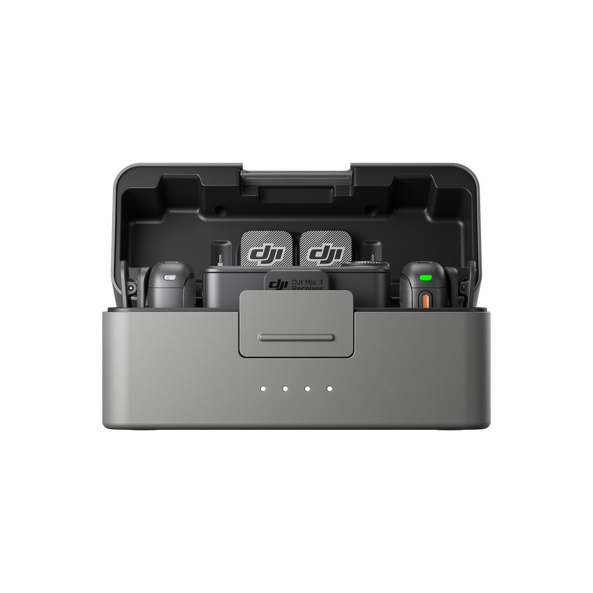 Micrófono inalámbrico Mic 3 (2 TX + 1 RX + Estuche de carga) DJI