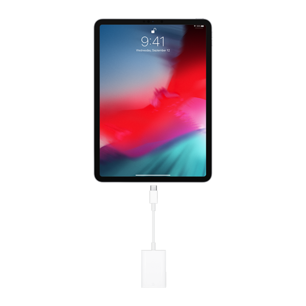 Adaptador de USB-C a lector de tarjetas SD Apple