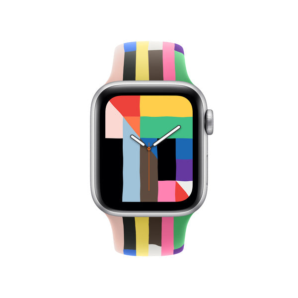 Banda Apple Watch deportiva Pride