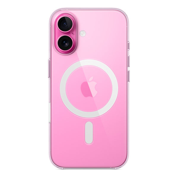 Case transparente con MagSafe para iPhone 16