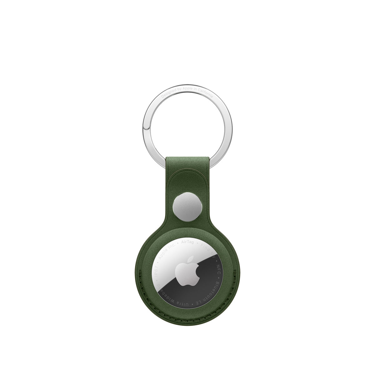 Llavero trenzado fino para AirTag