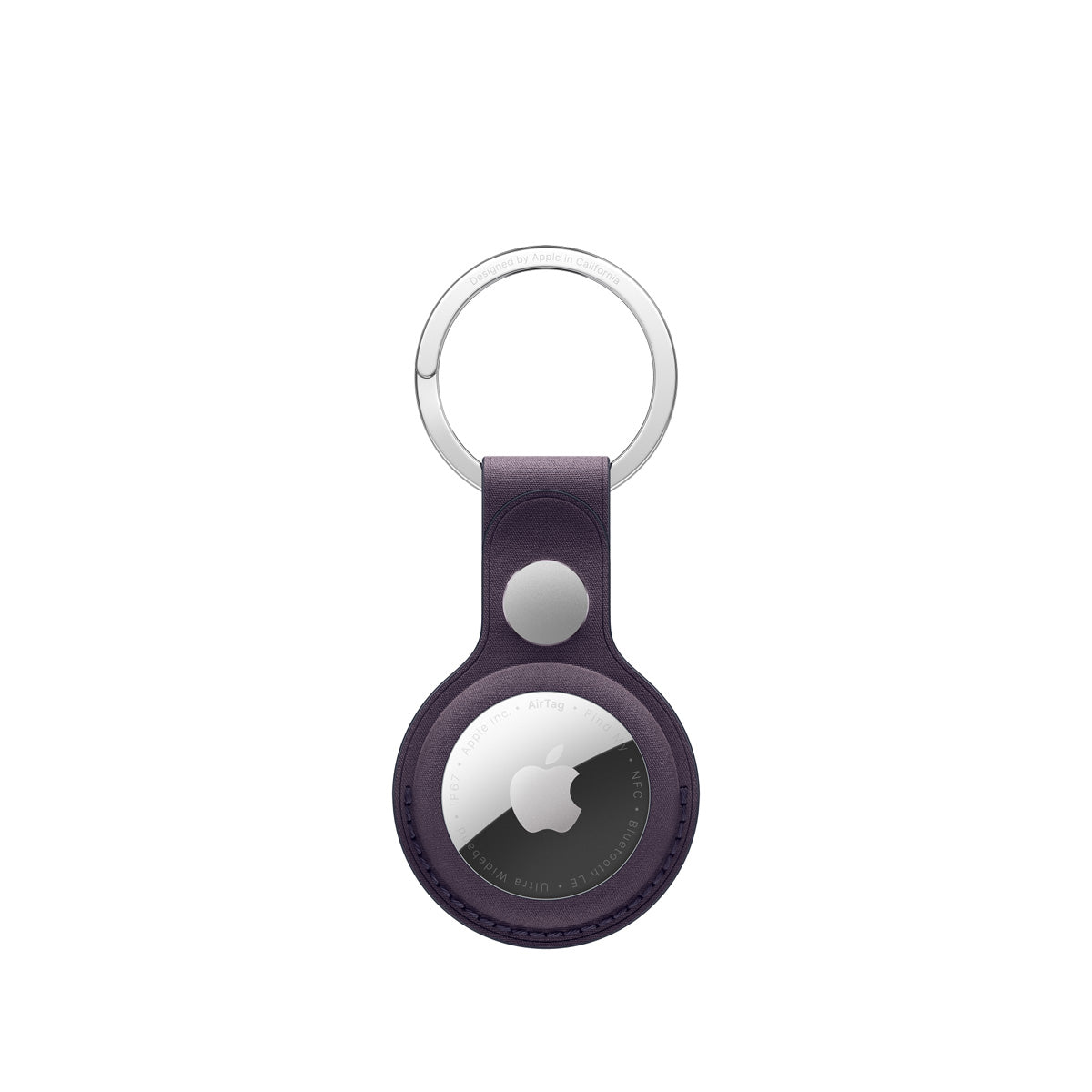 Llavero trenzado fino para AirTag