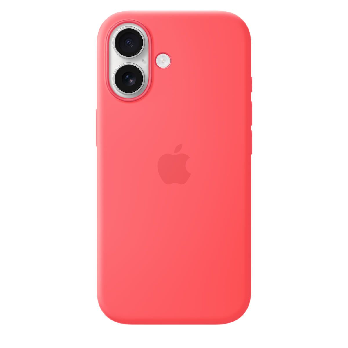 Case de silicona con MagSafe para iPhone 17 bright guava