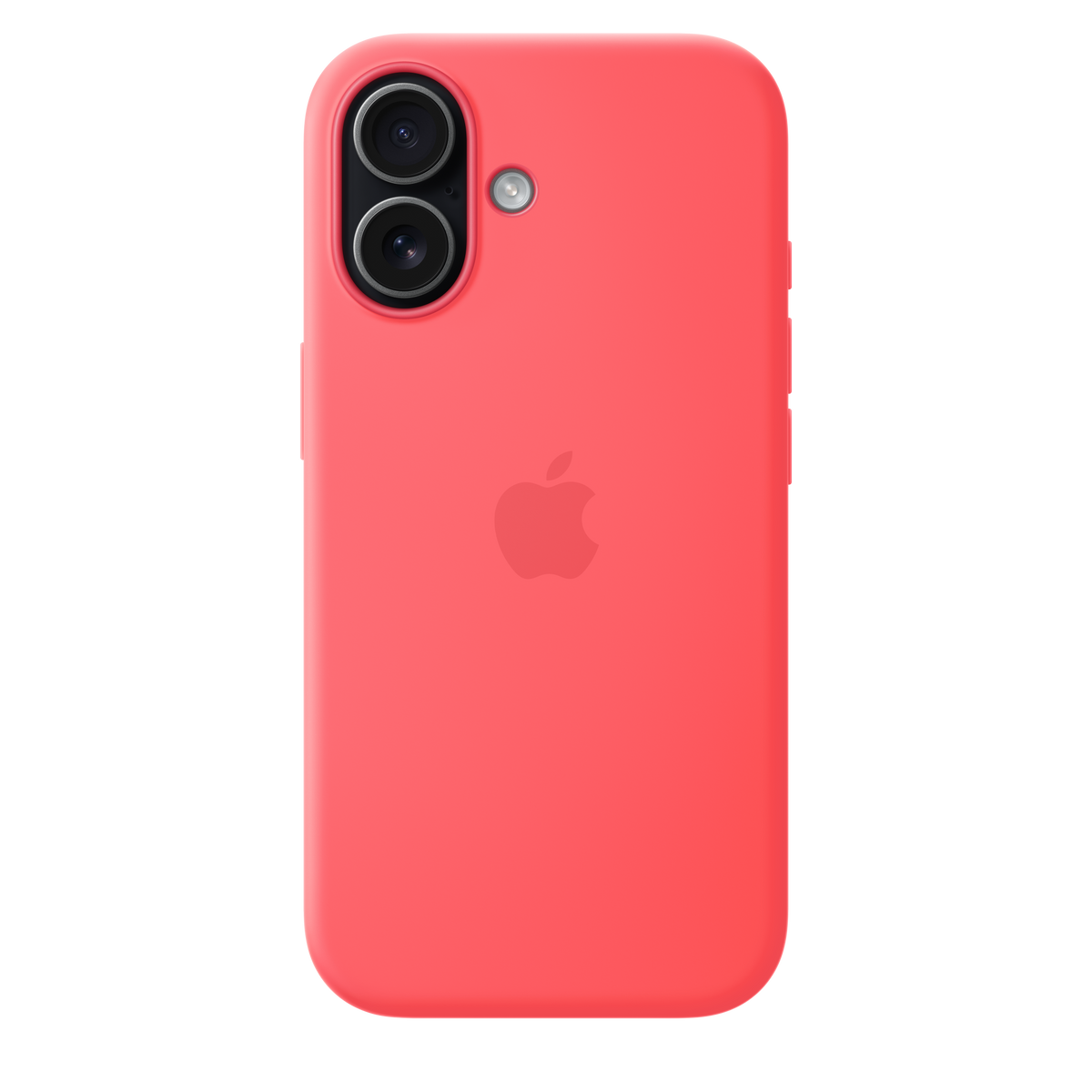 Case de silicona con MagSafe para iPhone 17 bright guava