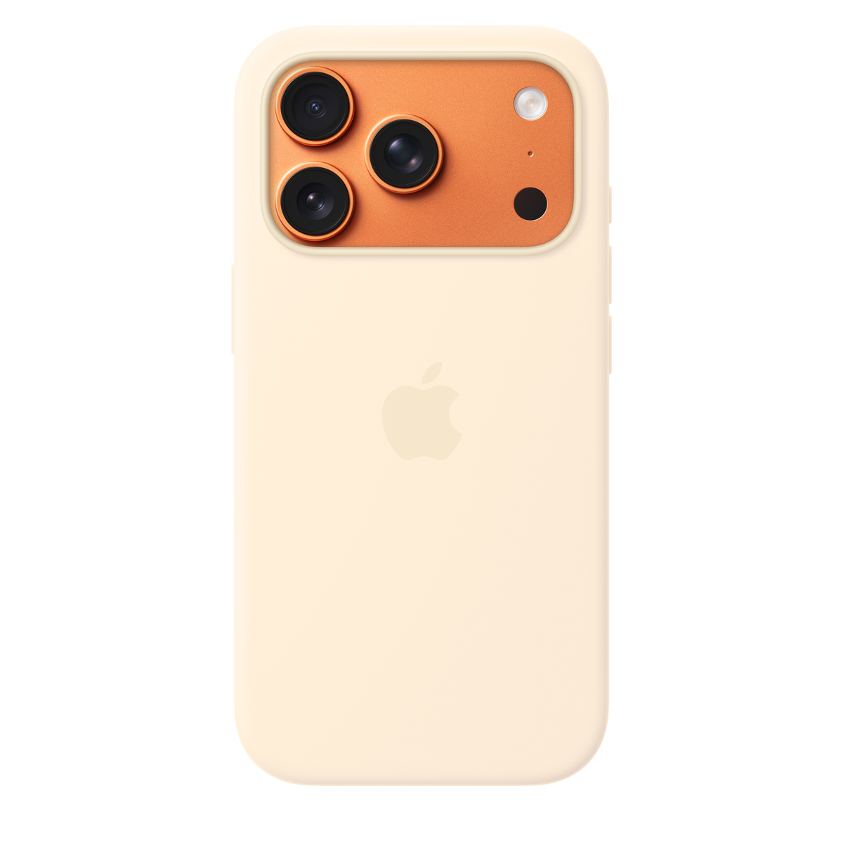 Case de silicona con MagSafe para iPhone 17 Pro  vainilla