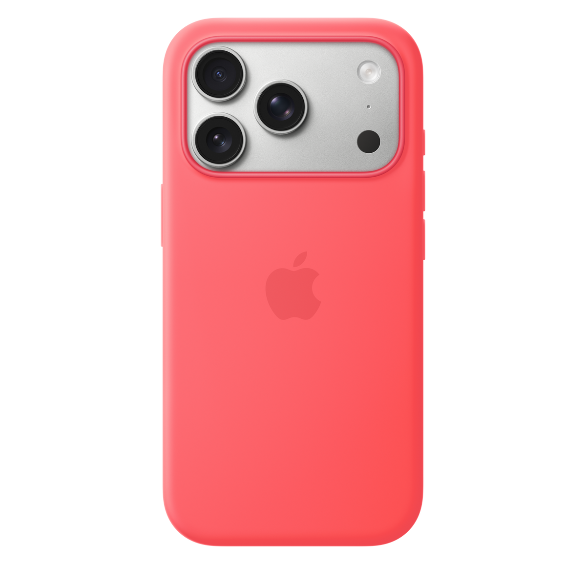 Case de silicona con MagSafe para iPhone 17 Pro bright guava