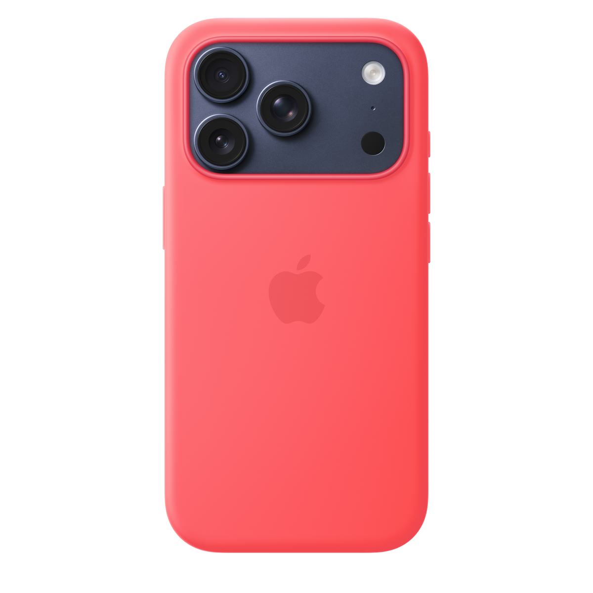 Case de silicona con MagSafe para iPhone 17 Pro bright guava