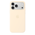 Case de silicona con MagSafe para iPhone 17 Pro Max vainilla