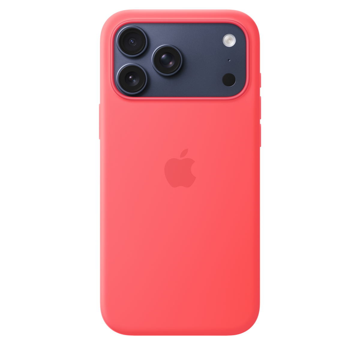 Case de silicona con MagSafe para iPhone 17 Pro Max bright guava