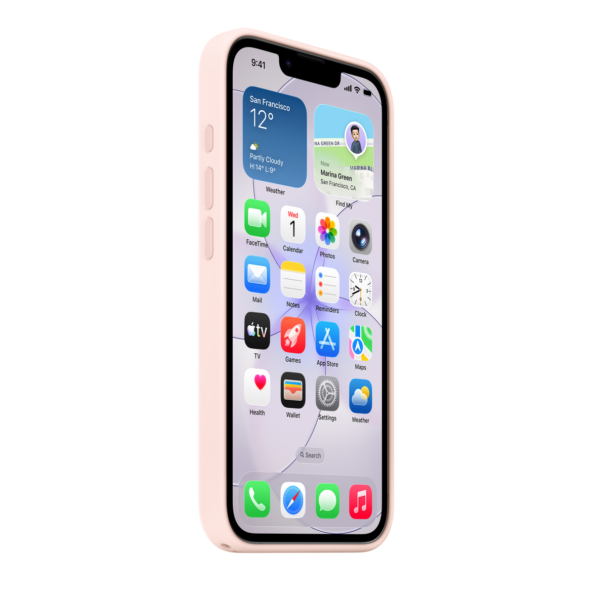 Case de silicona con MagSafe para iPhone 17e