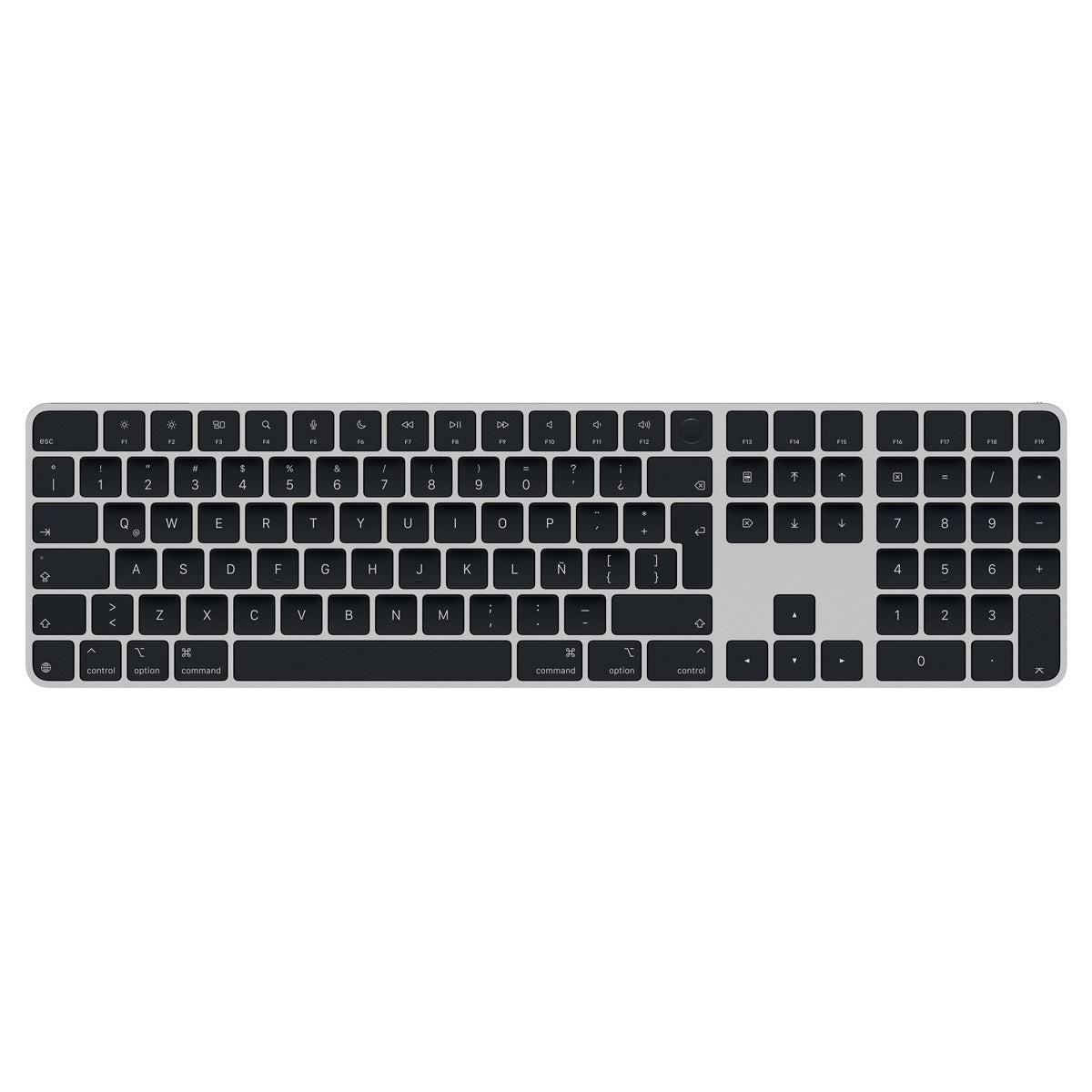 Magic Keyboard con Keypad numerico y Touch ID para modelos con procesador M Apple Latinoamericano