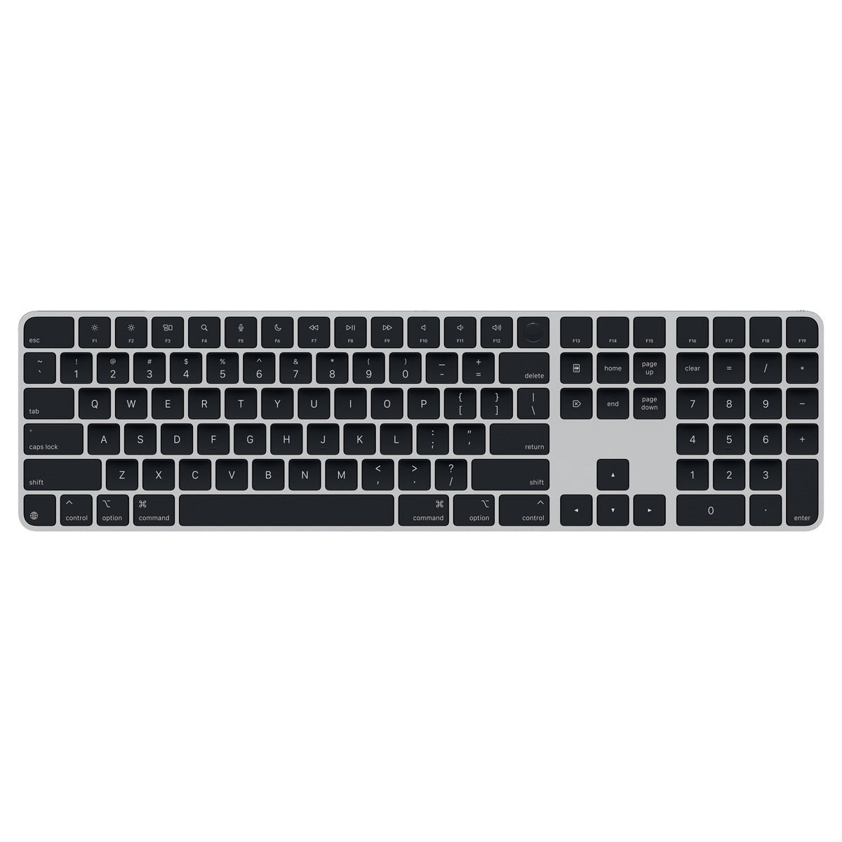 Magic Keyboard con Keypad numerico y Touch ID para modelos con procesador M Apple ingles negro