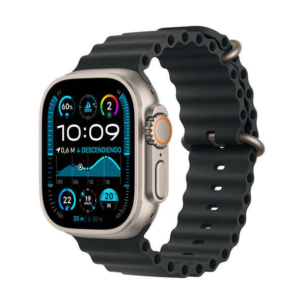 Banda Apple Watch 49 mm Ocean Band Titanium Finish