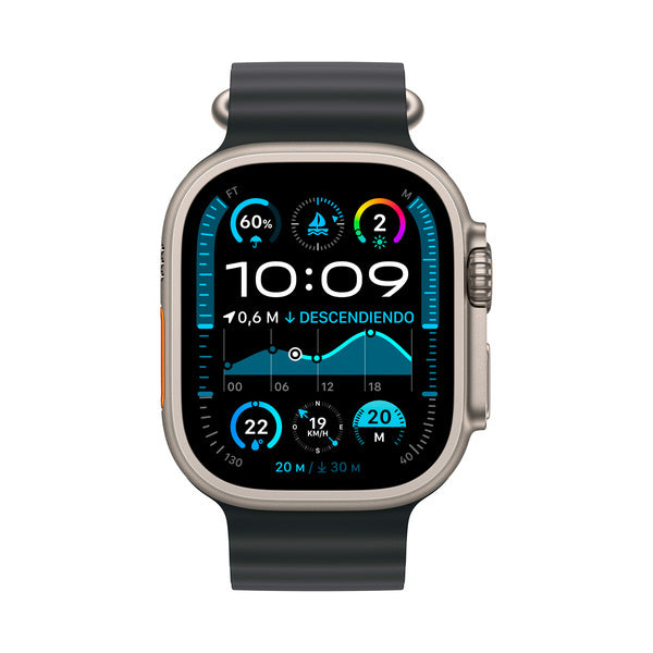 Banda Apple Watch 49 mm Ocean Band Titanium Finish