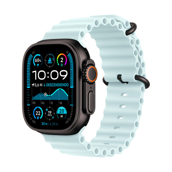 Banda Apple Watch 49 mm Ice Ocean Band Titanium Finish