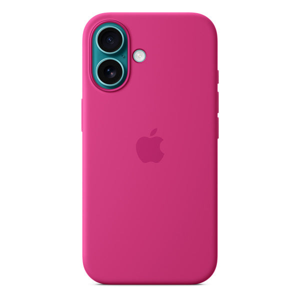 Case de silicona con MagSafe para iPhone 16