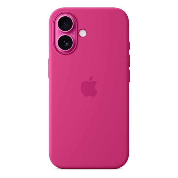 Case de silicona con MagSafe para iPhone 16