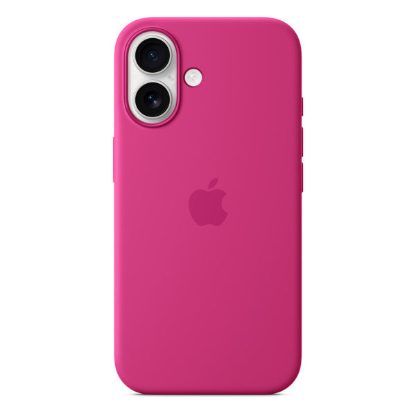 Case de silicona con MagSafe para iPhone 16