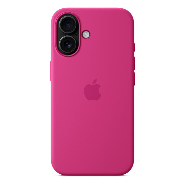 Case de silicona con MagSafe para iPhone 16