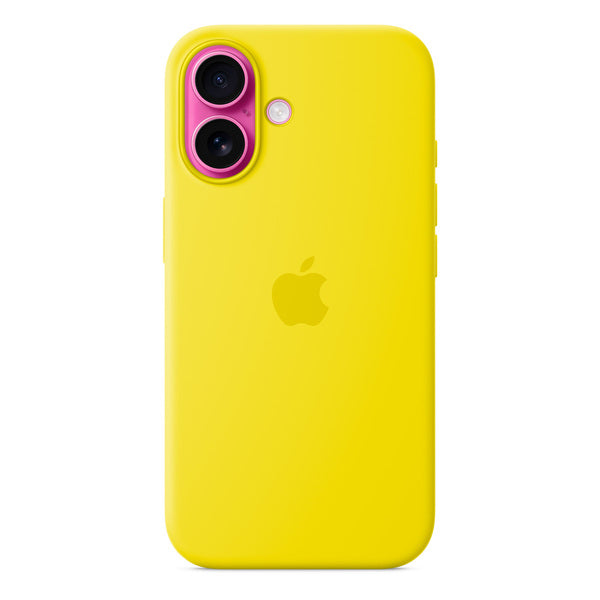 Case de silicona con MagSafe para iPhone 16 star fruit