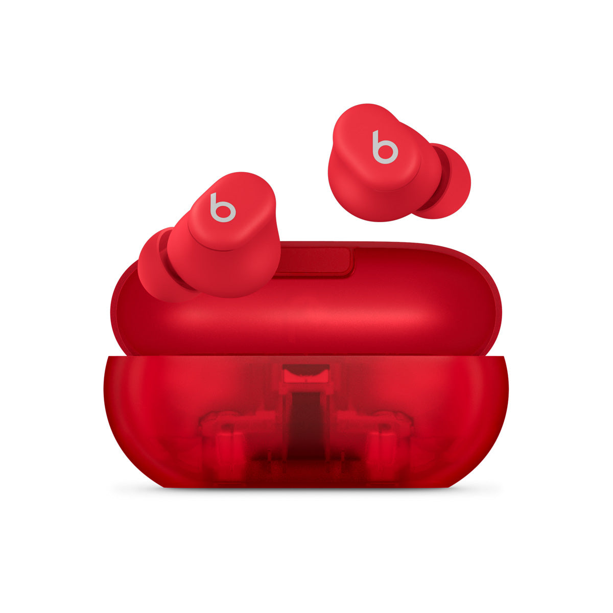 Audifono In Ear Solo Buds True Wireless Beats transparent red