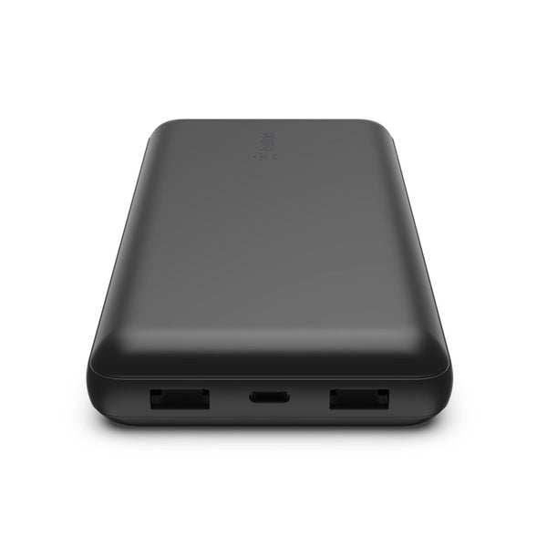 Batería 20.000 mAh 2xUSB-A 1xUSB-C 15W Belkin negra
