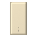 Batería 20.000 mAh 2xUSB-A 1xUSB-C 15W Belkin oro