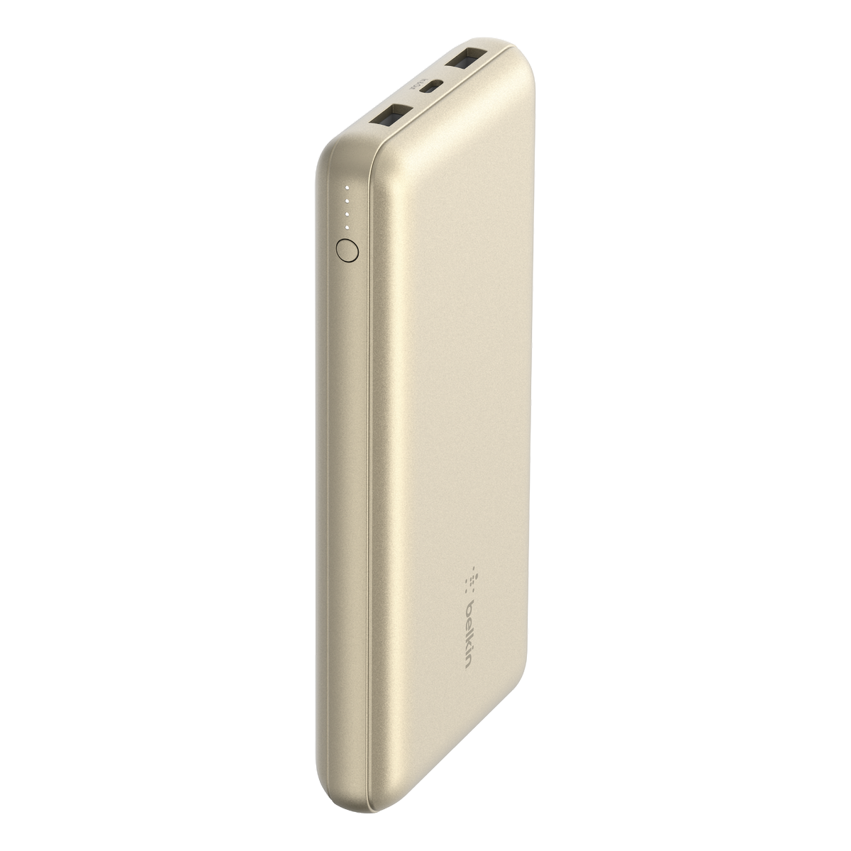 Batería 20.000 mAh 2xUSB-A 1xUSB-C 15W Belkin oro