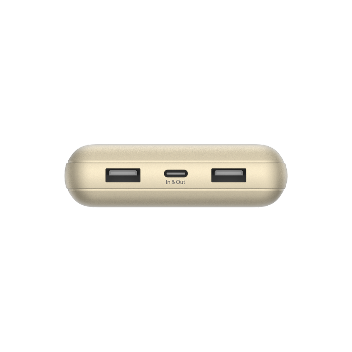 Batería 20.000 mAh 2xUSB-A 1xUSB-C 15W Belkin oro
