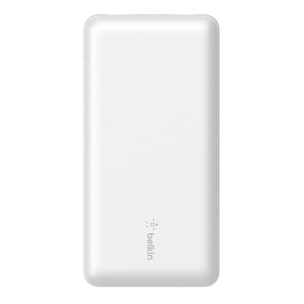 Batería 20.000 mAh 2xUSB-A 1xUSB-C 15W Belkin blanca