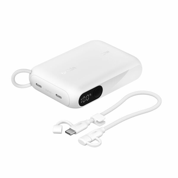 Batería 10.000 mAh 20W PD con display Belkin