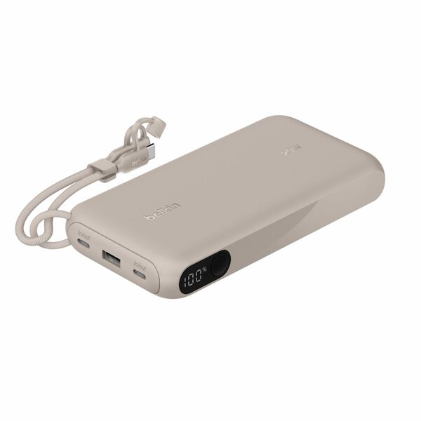 Batería 20.000 mAh 20W PD con display Belkin
