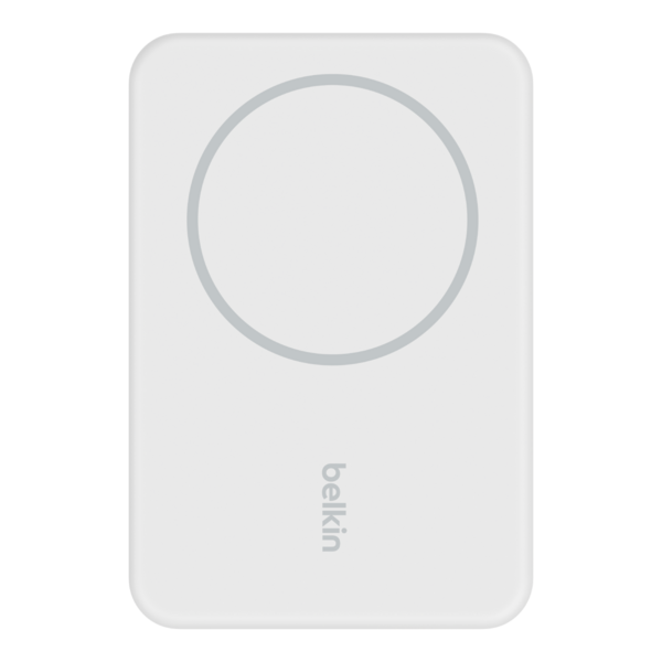 Batería 5.000 mAh carga magnetica 7.5W Belkin blanca