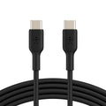 Cable USB-C a USB-C  Belkin de 1.0 Mt PVC negro