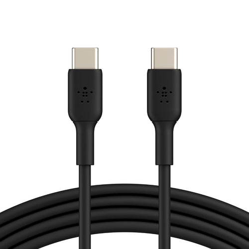 Cable USB-C a USB-C  Belkin de 1.0 Mt PVC negro