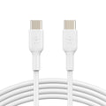 Cable USB-C a USB-C de 1.0 Mt PVC Belkin blanco