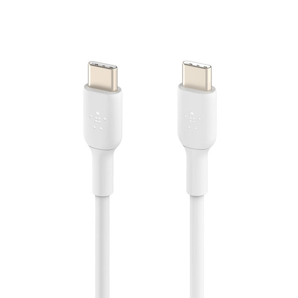 Cable USB-C a USB-C de 1.0 Mt PVC Belkin blanco