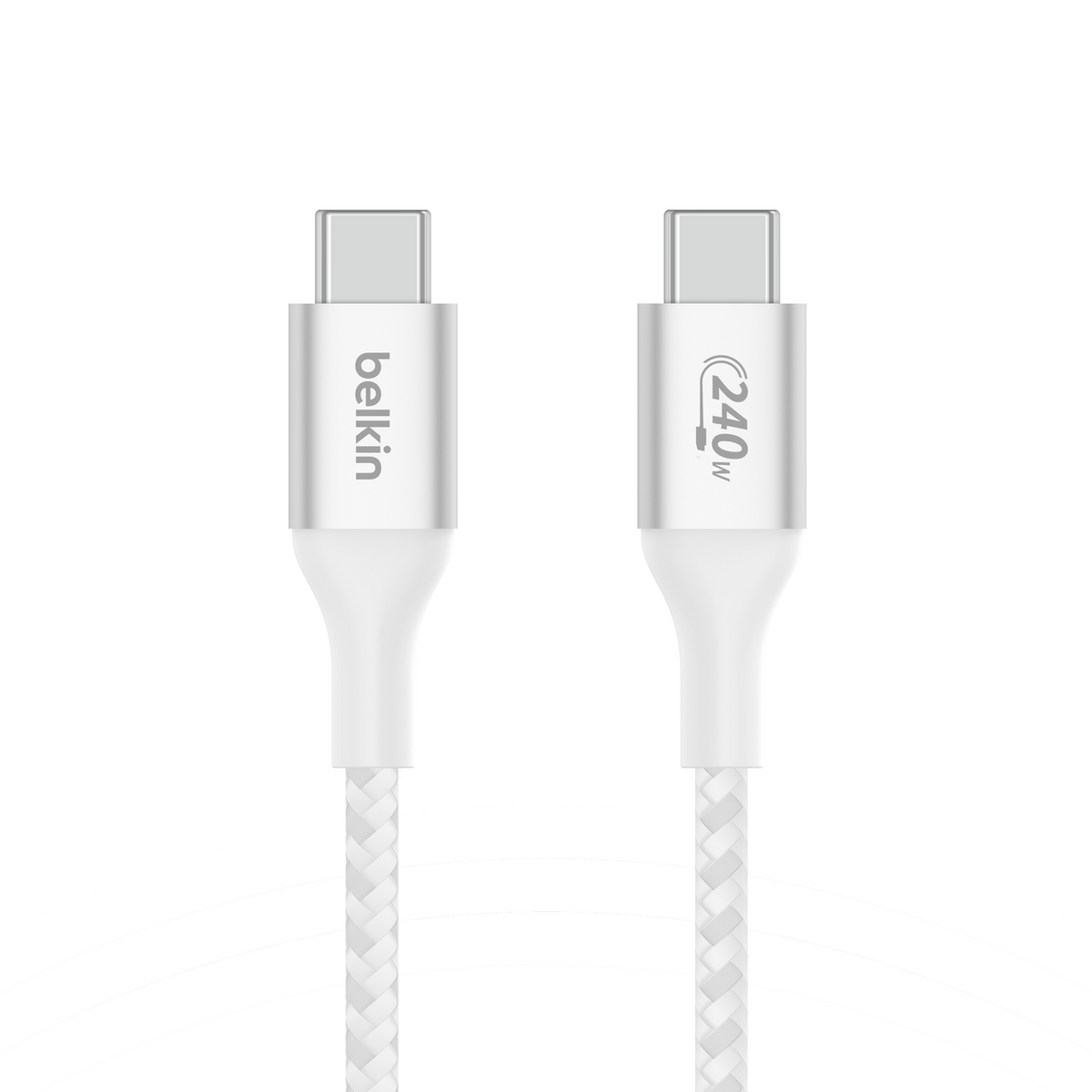 Cable USB-C a USB-C 240W de 2.0 Mt trenzado Belkin