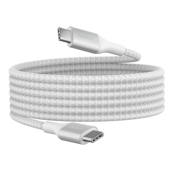 Cable USB-C a USB-C 240W de 2.0 Mt trenzado Belkin