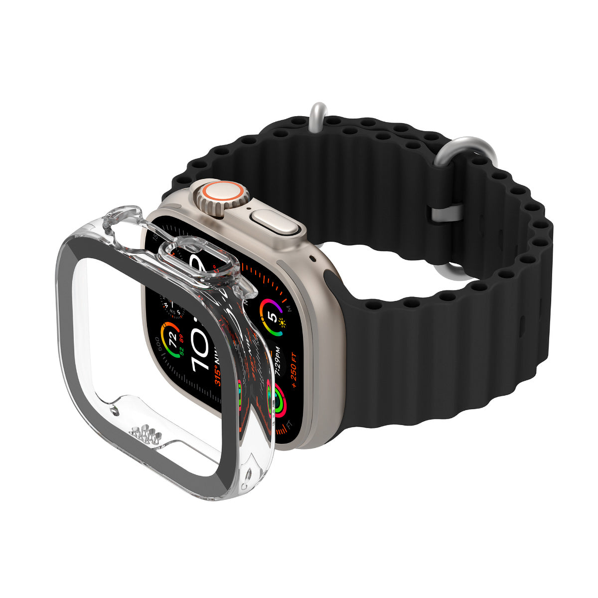 Bumper para Apple Watch Ultra / Ultra 2 49 mm Belkin transparente