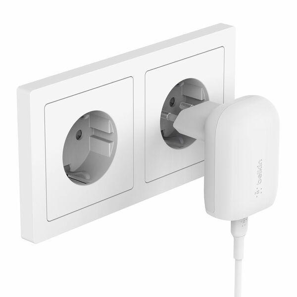 Cargador 30W USB-C Belkin blanco