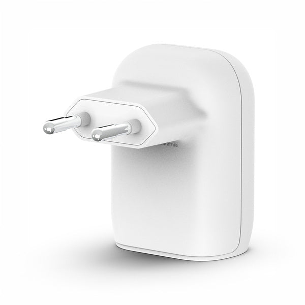 Cargador 37W 1x USB-C 1x USB-A Belkin blanco