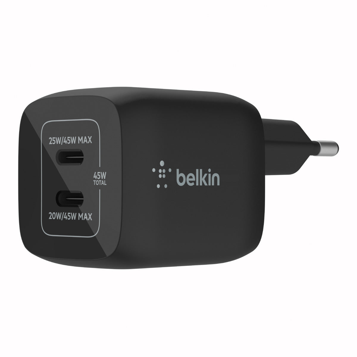 Cargador 45W Max 2x USB-C Belkin Negro