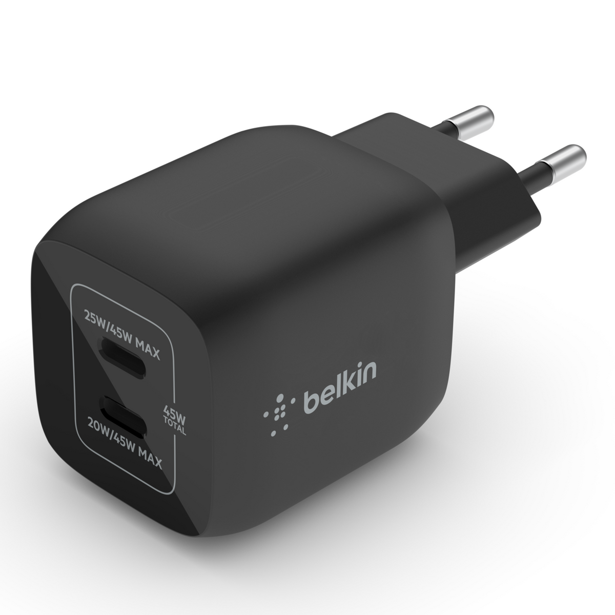 Cargador 45W Max 2x USB-C Belkin Negro