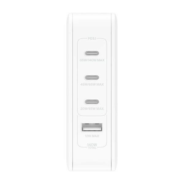 Cargador 140W USB-C Belkin Blanco