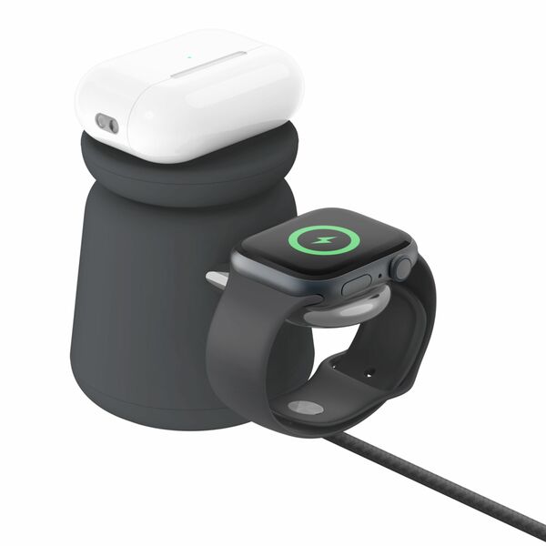 Base de carga 2 en 1 inalambrica Qi2 Belkin