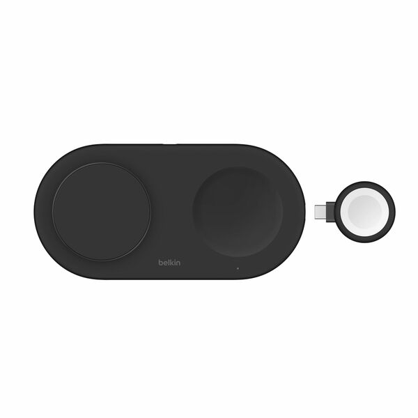 Base de carga 3 en 1 inalambrica plana Qi2 Belkin