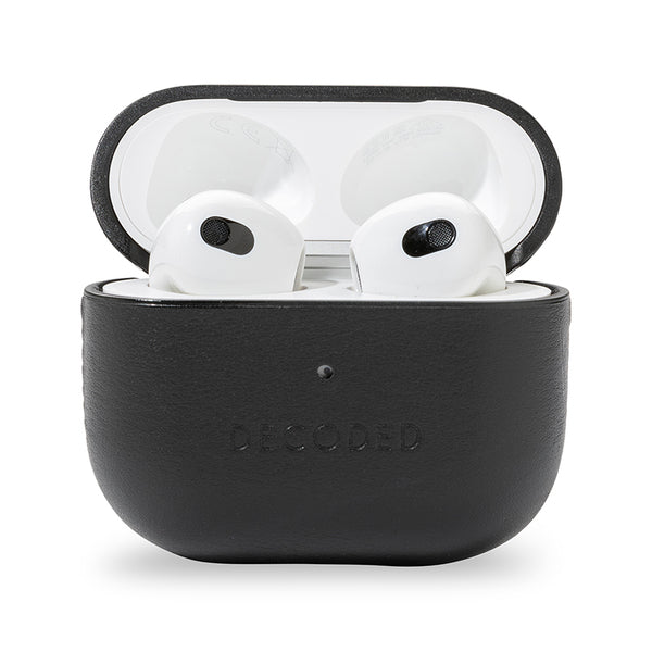 Funda cuero AirCase Lite para AirPods 3 Gen Decoded
